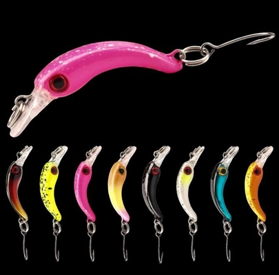 5 Colors 5.5cm/3.9g Minnow Blood Worm Lures Full Swimming Layer