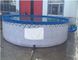 30000 L PVC Tarpaulin Fish Tank Strong Stainless Steel Wire Fish Pond For Fish Farming